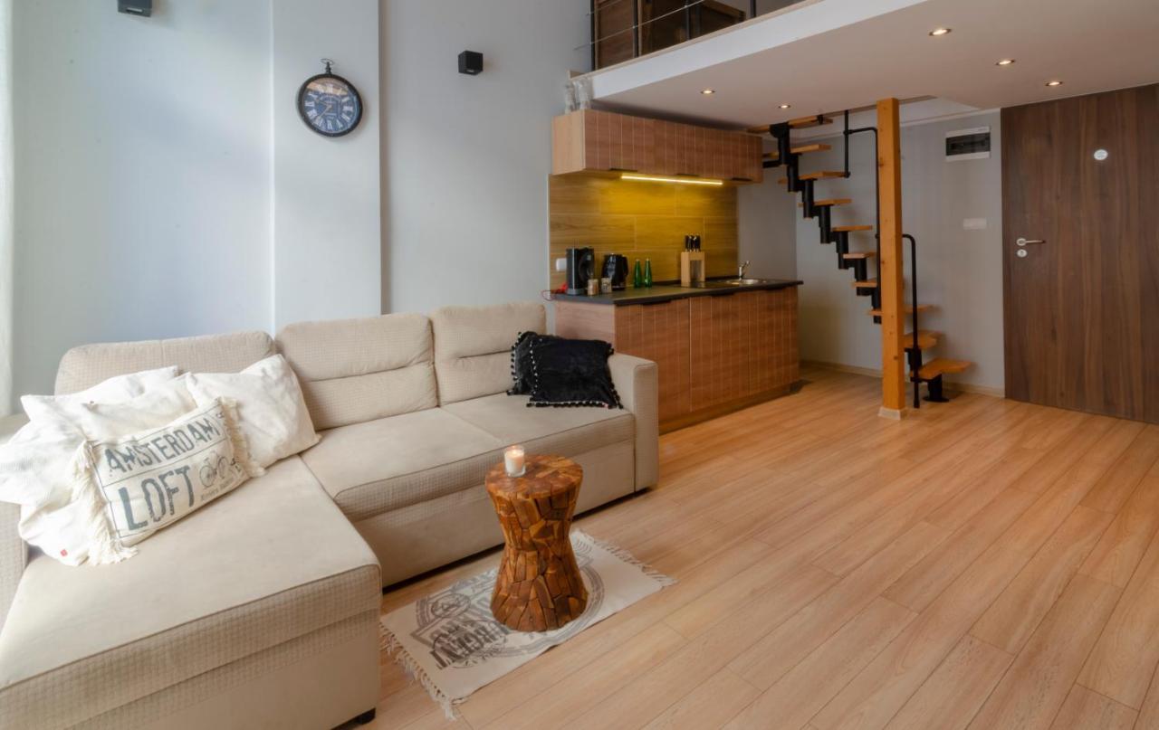 Holiday Home Loft Z Antresola I Balkonem Przy Plazy Мендзыздрое Экстерьер фото